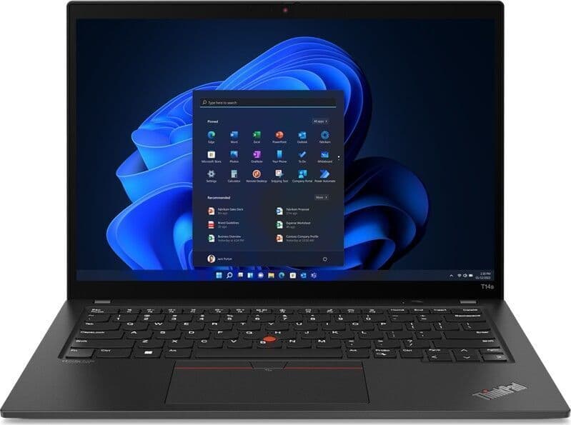 Lenovo ThinkPad T14 G3   i5-1235U   14"   16 GB   128 GB SSD   Bakgrundsbelyst tangentbord   Win 11 Pro   HR