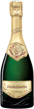 Champagne Vranken Halbe Flasche - Champagner Vranken  - Demoiselle EO - Brut Tête de Cuvée - 0.375L Champagne