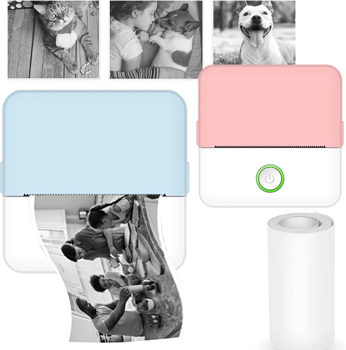 RongFast X6 Mini HD Portable Label Thermal Printer Endurance Bluetooth Printer for Student Error Title Note Wrong Pocket Inkless Printing