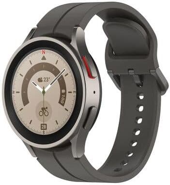 Everyday Crate Samsung Galaxy Watch 6 Band Soft Silicone Replacement Watch Strap For Galaxy Watch 6 Classic dark Gray