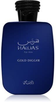 Rasasi Hawas Gold Digger Eau de Parfum para homens 100 ml. Hawas Gold Digger