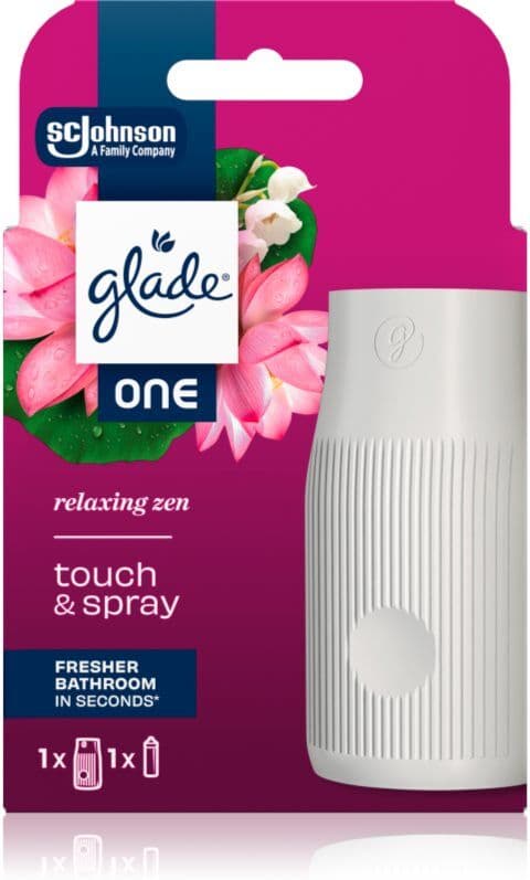 GLADE ONE Relaxing Zen désodorisant pour la salle de bains 10 ml
