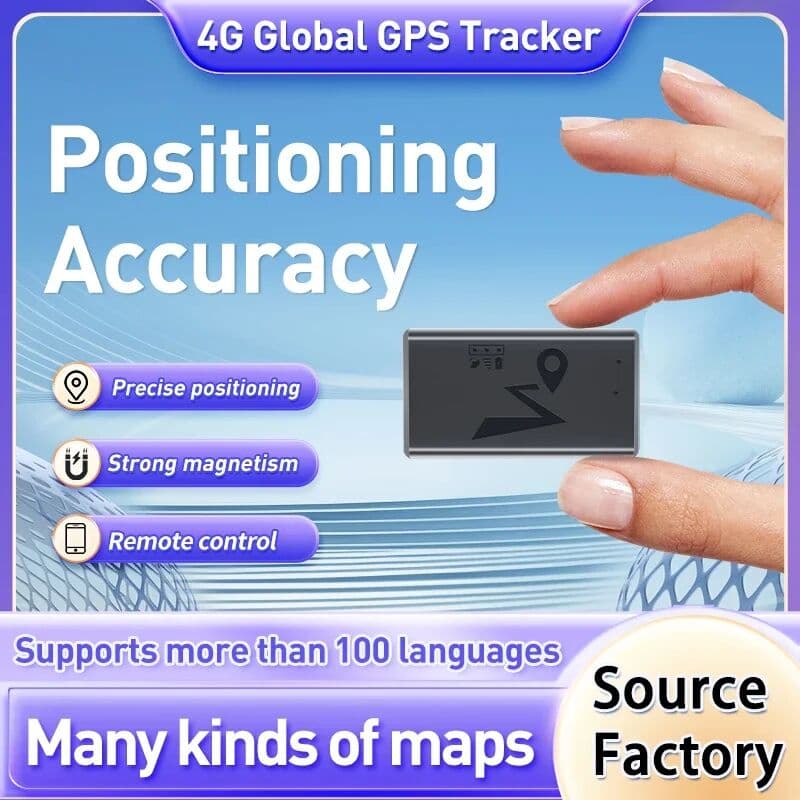 NONE GPS Locator 4G Vehicle Tracking Instrument Mobile Phone Anti-Theft Recording Location Vehicle Tracking Artifact J