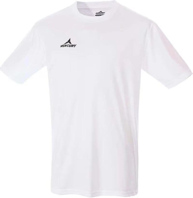 Industrias Mercury Camiseta De Manga Corta Mercury Unisex Blanca Blanco 10 Años Mujer