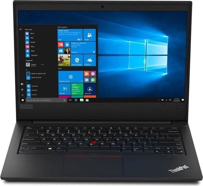 Portátil Recondicionado Lenovo ThinkPad E490 i5-8365U 8GB 256GB SSD 14 FHD W11Pro  -  Teclado PT