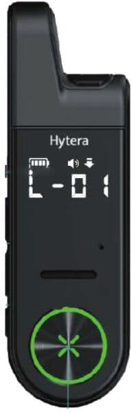 Hytera S1 Mini Talkie-walkie libre d'usage ultra discret avec batterie longue durée, idéal pour communiquer en entreprise.