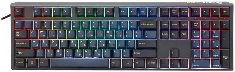 Ducky Teclado Mecánico ONE 3 Pro Nazca Line 100% RGB 8K Polling Rate MX2A-Blue (ES)
