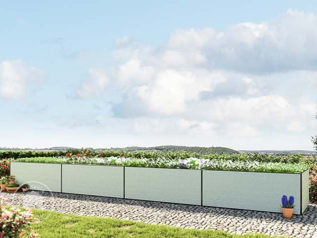 GFP 771 x 99 x 77 cm Raised garden bed, Aluminium anodised - (GFPV00487)