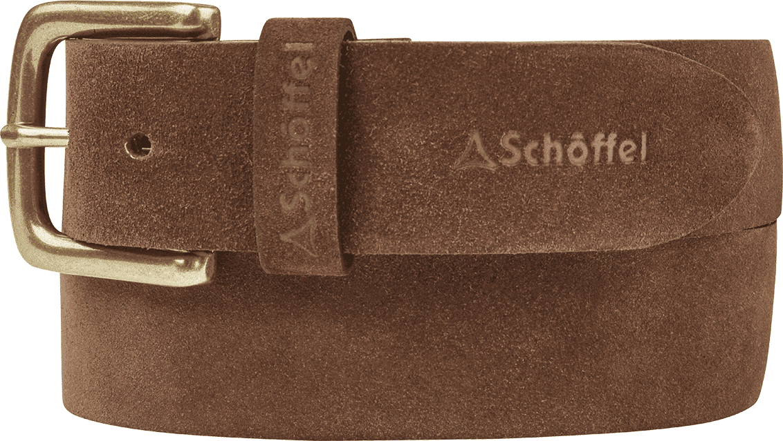 Schöffel Country Castleton Leather Belt - Brown - Size 38 - Men