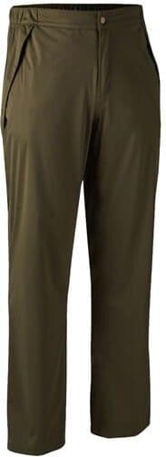 Deerhunter Mens Thunder Rain Trousers, Tarmac Green Str. 27