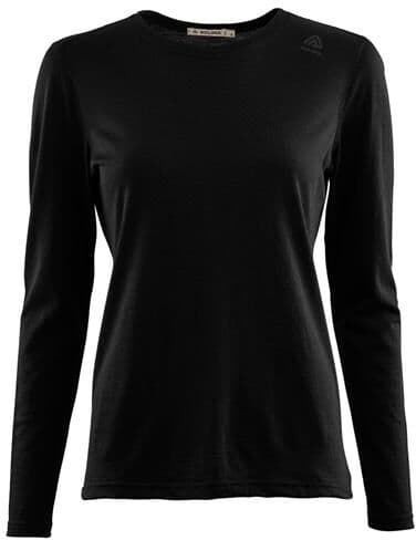 Aclima LightWool Undershirt Womens, Jet Black M