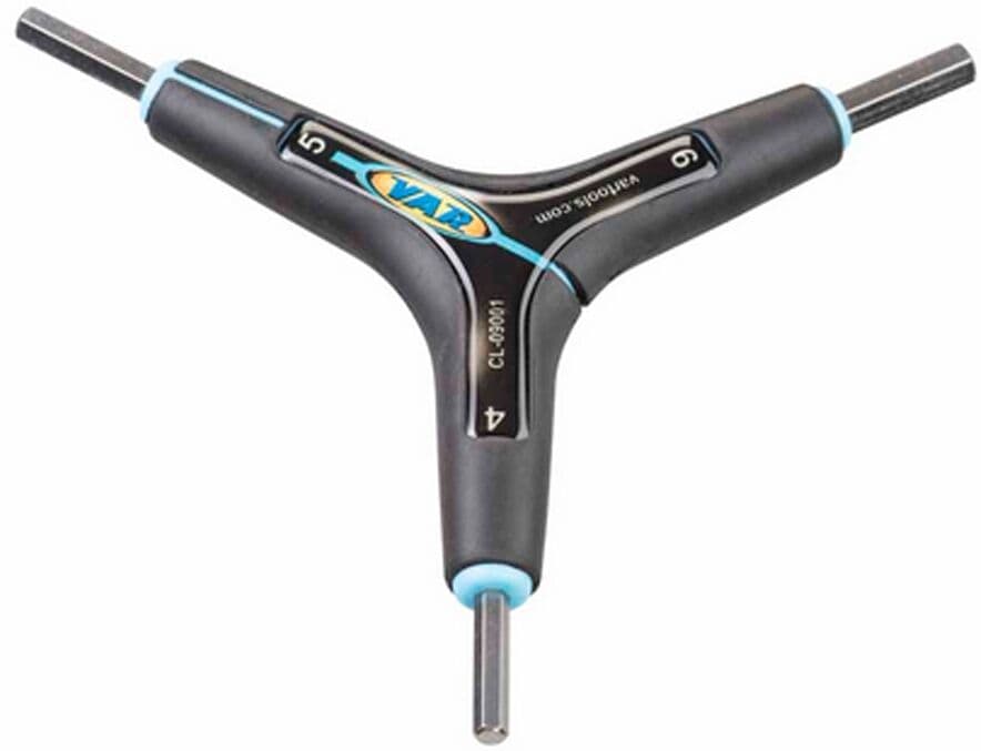 Var llave allen y premium 4/5/6mm herramientas bicicleta  (UNICA)