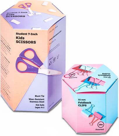 Pixartprinting Cajas de cartón hexagonales
