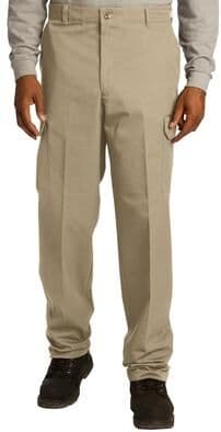 Red Kap PT88 Industrial Cargo Pant in Khaki - 37 Unhemmed size 3634   Cotton/Polyester Blend