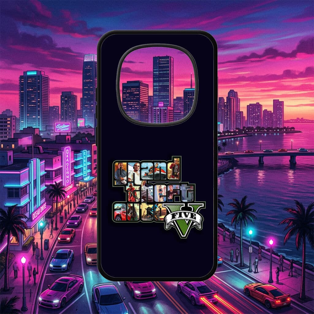 Grand Theft Auto - GTA V logo - Xiaomi tok
