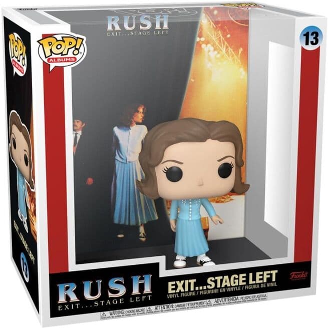 Funko Pop! Albums: Rush - Exit Stage Left #13 Vinyl Figure 889698593892