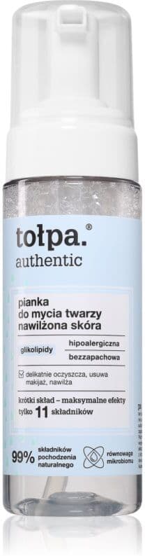 Tołpa Authentic Facial Cleansing Foam καθαριστικός αφρός με ενυδατικό αποτέλεσμα 150 ml