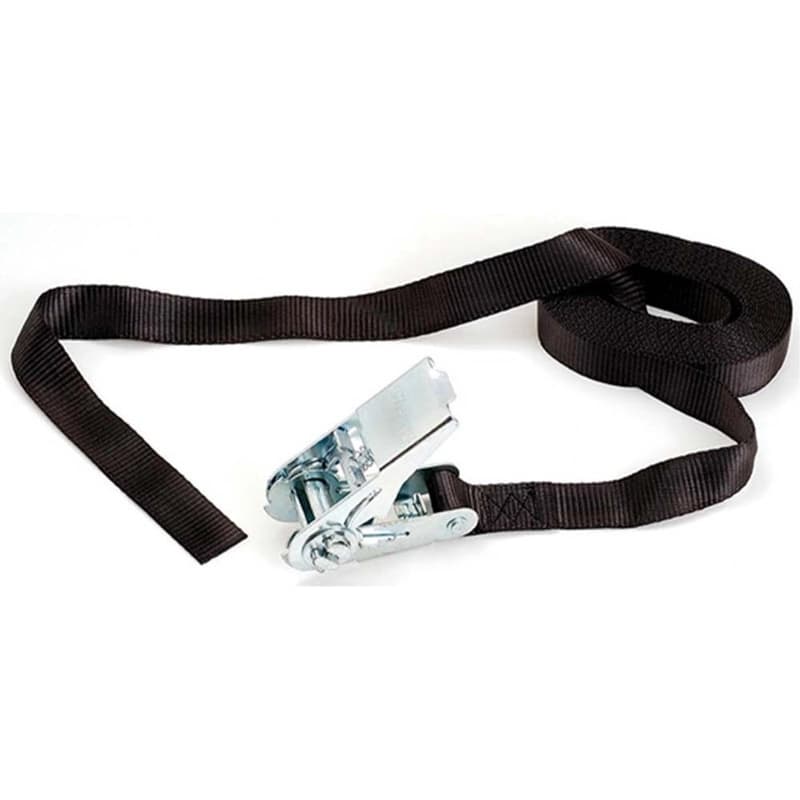 Master Lock Ιμάντας Αποσκευών Αυτοκινήτου 250x2.5cm με Καστάνια Μαύρο 3223EURDAT