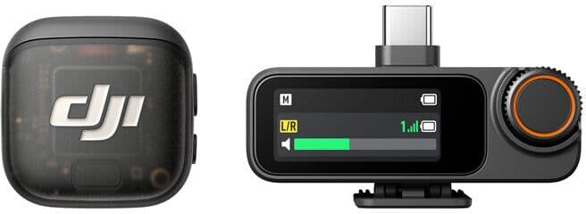 MICROFONE DJI MIC 3 1 TX + 1 RX