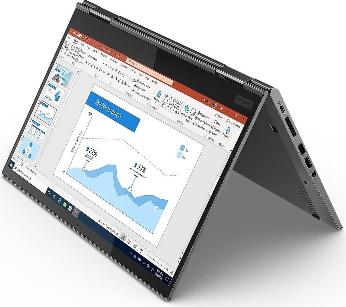 Lenovo ThinkPad X1 Yoga G5   i5-10310U   14"   16 GB   2 TB SSD   FHD   Win 11 Pro   DE