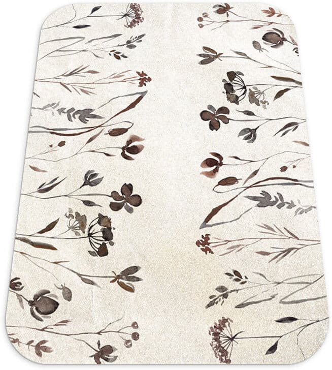 East Urban Home Nechita Hard Floor Rectangular Chair Mat 70 x 100cm