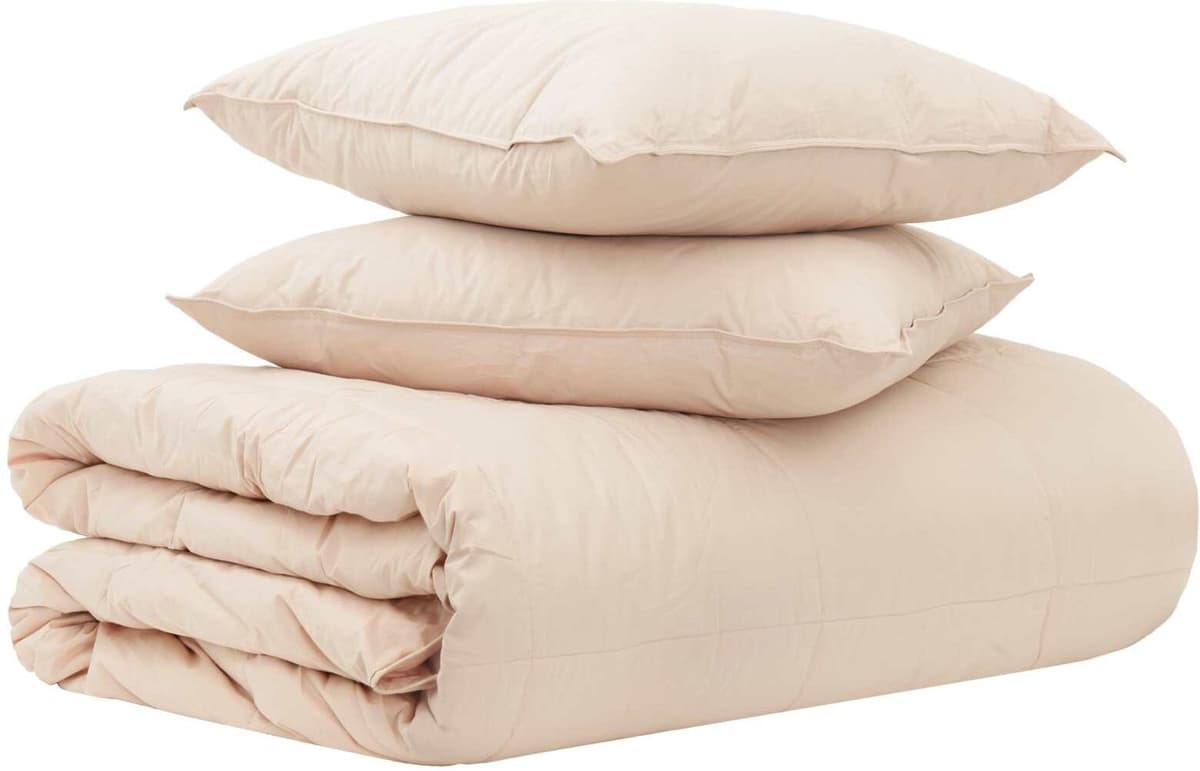 vidaXL Ensemble de Duvet 3 pc 200 x 200 cm Été Couette 150 g/m²