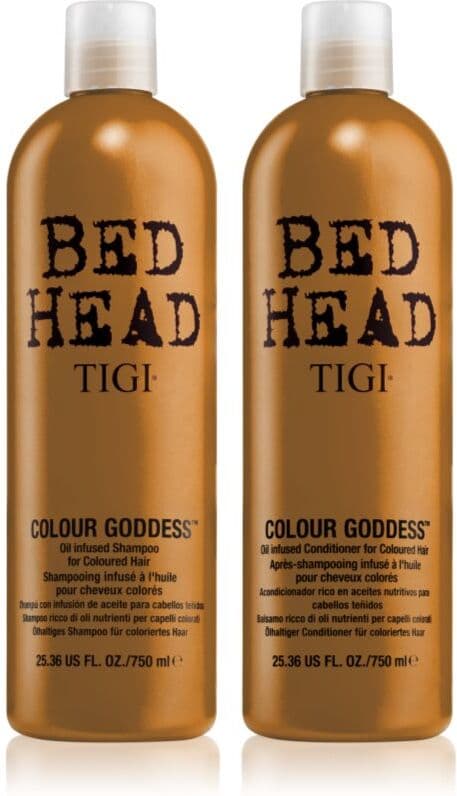 TIGI Bed Head Colour Goddess edullinen pakkaus värjätyille hiuksille naisille