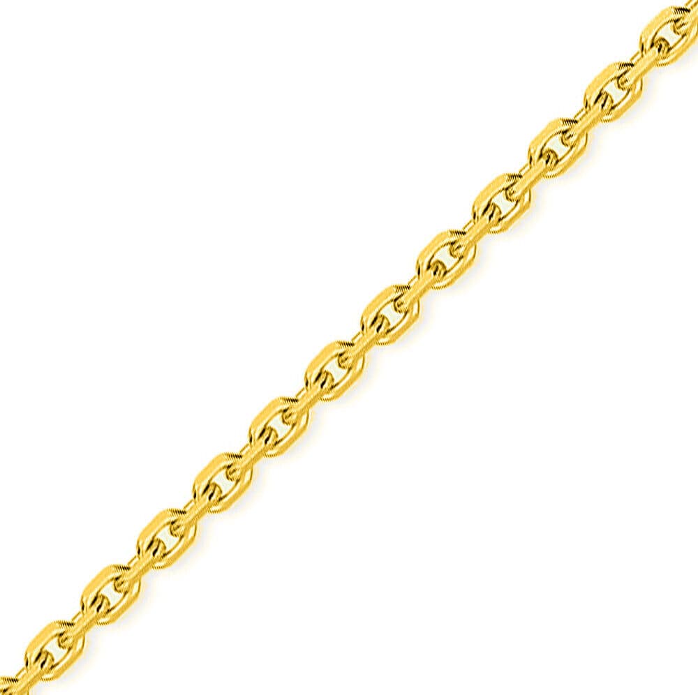 Maison de la Médaille Chaine forçat - Or jaune 9ct