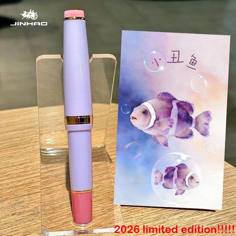NONE 2026 Limited Edition Colors! JINHAO 82 MINI Acrylic Fountain Pen EF/F/M Mix Color Customized Stationery School Office Supplies