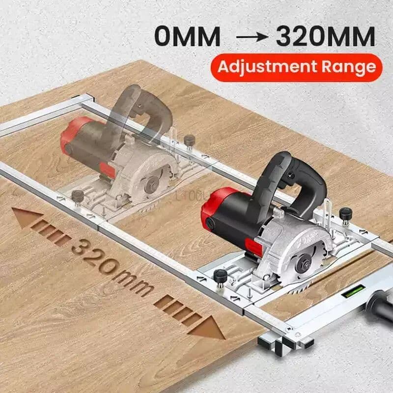 LTOOLS Cutting Machine Edge Guide Positioner for Circular Saw Cutter and Trimmer Edge Guide Positioning Wood Board Tool