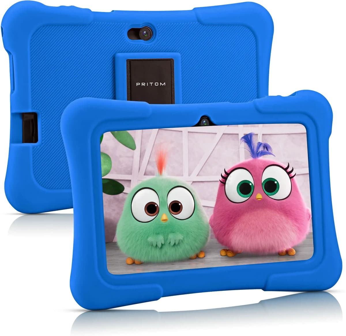 PRITOM 7 Inch Kids Tablet Quad Core Android 13 32GB WiFi Bluetooth Educational Software Installed