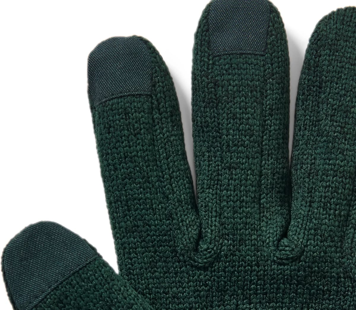 Tchibo - Strickfleece-Handschuhe - Unisex - Gr. 8,5 - grün