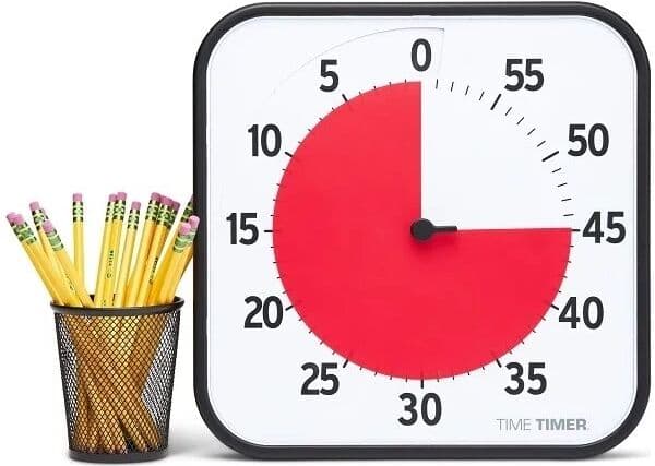 Time Timer® Original Large Ur, 30x30 Cm