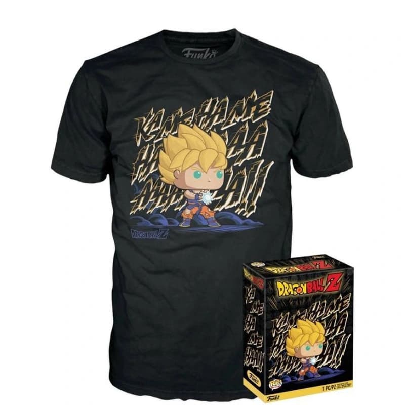 Funko Boxed Tee: Dragon Ball Z - Goku Kamehameha T-Shirt S 72773