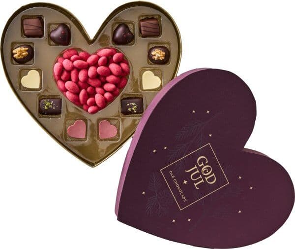Ole Chokolade Hjerteæske, 282 G