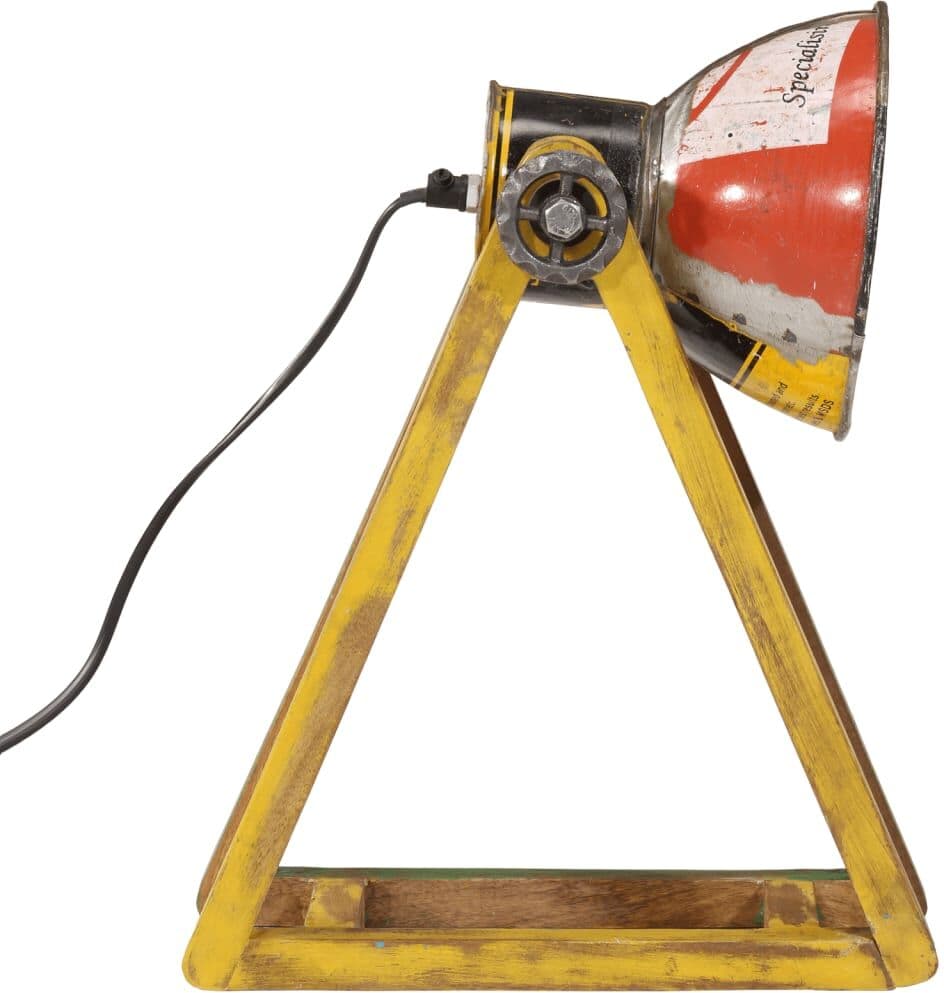 vidaXL Lampe de bureau 25 W multicolore 30x17x40 cm E27