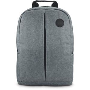 Hama Laptop-Rucksack Genua, 231021, grau, Polyester, bis 17,3 Zoll