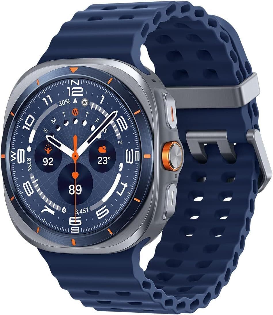 Samsung Galaxy Watch Ultra (2025)   Titanblå   blå