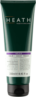 HEATH Gel de Duche Cabelo e Corpo Homem Relaxante 250 ml