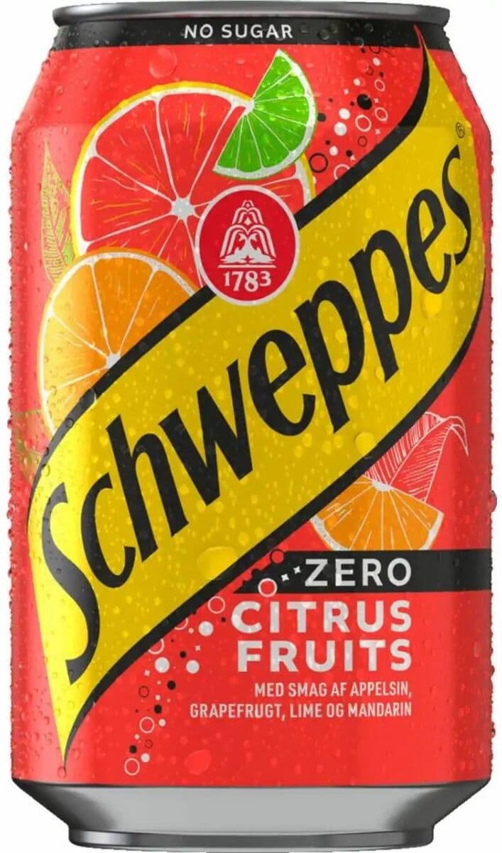 Schweppes Citrus Mix Zero - 12 x 0,33 L