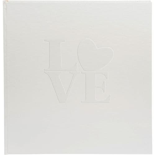 Goldbuch White Love 30x31 60 weiße Seiten Hochzeit 08118