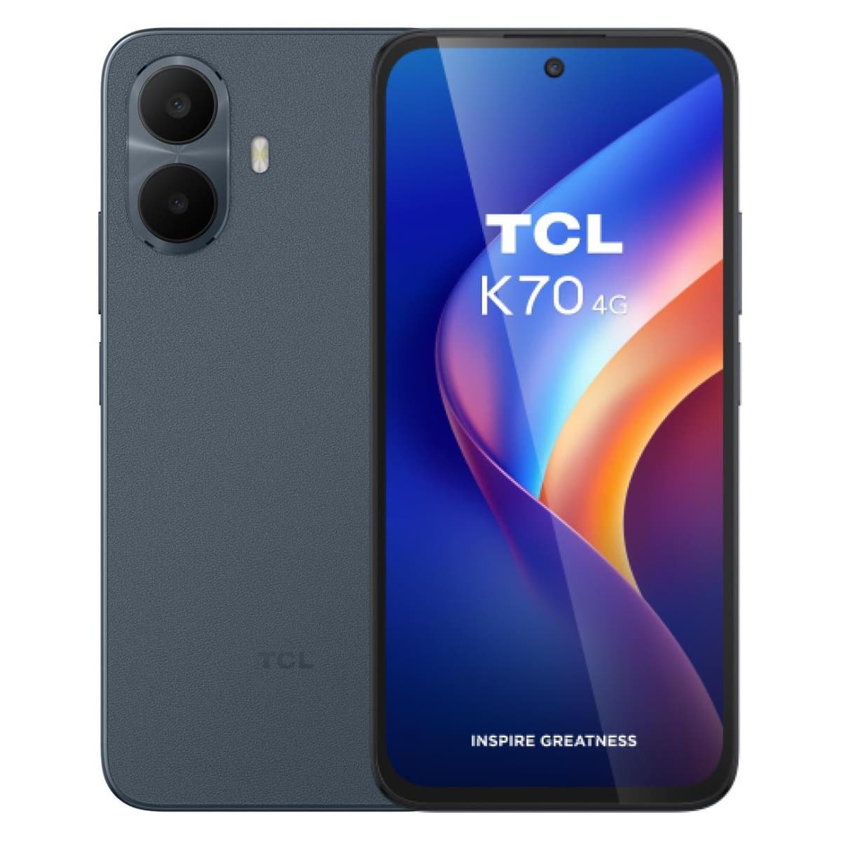 TCL K70 4G (128 GB, Grey, Space Gray, 6.80", Hybrid Dual SIM, 4G) (T522A-2ALCA112)