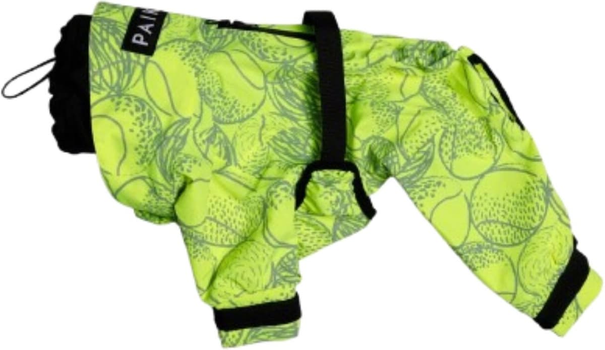 Paikka Impermeabile Lungo per Cani Neon 30 cm