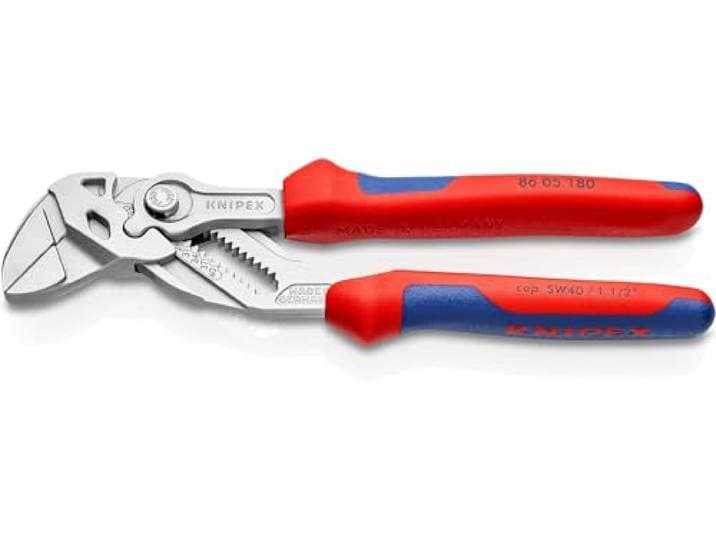 KNIPEX Sleuteltang tang en schroefsleutel in één gereedschap, 86 05 180