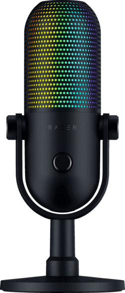 Micrófono - RAZER Seiren V3 Chroma, 1x USB-C, 3.5 mm, PC, Negro