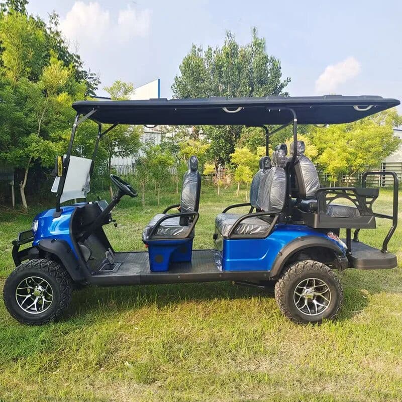 NONE 4-seater, 6-seater, and 8-seater Electric Golf Carts Equipped with 72V Lithium Batteries Suitable for Golf Courses