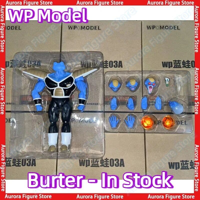 Bandai In Stock WP Model Burter 1/12 Dragon Ball SHF Frieza Force Ginyu Force Burter Recoom Jeice Anime Action Figure Toys Model PVC