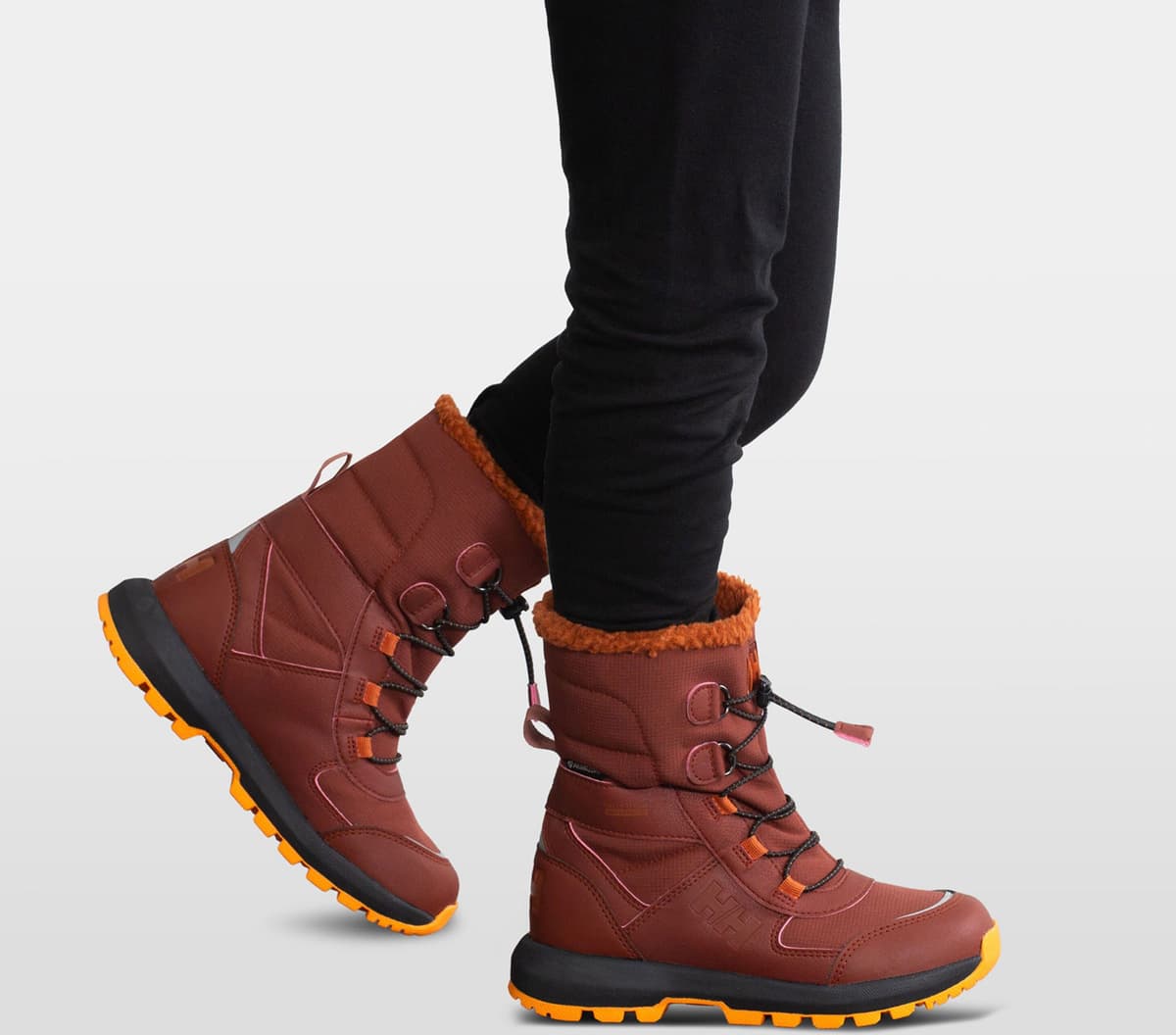 Helly Hansen Kids' Silverton Winter Boots - Yellow/Green - 10