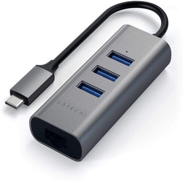 HUB SATECHI USB-C 2IN1 ETHER