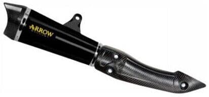 Terminale di Scarico Arrow X-Kone Dark Per Kawasaki Z 125 (2 taglia un
